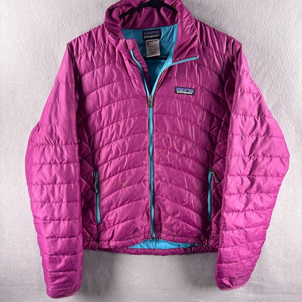 Patagonia Down Sweater Insulated Puffer Jacket Womens Small Magenta 84682